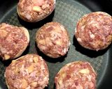 椎茸の肉詰めクリームチーズ入り作り方8写真