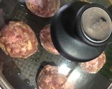 椎茸の肉詰めクリームチーズ入り作り方10写真