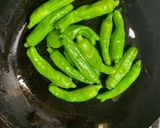 梅ぽん酢ししとう炒め作り方3写真