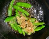 梅ぽん酢ししとう炒め作り方5写真