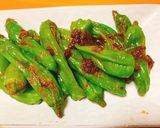 梅ぽん酢ししとう炒め作り方6写真