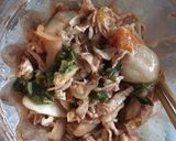 キムチ豚サラダ作り方3写真