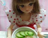 リカちゃん♡SNS話題の冷麺風そうめん作り方10写真