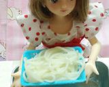リカちゃん♡SNS話題の冷麺風そうめん作り方4写真