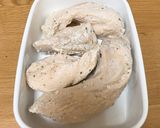 鶏胸肉の塩麹とソルトのサラダチキン作り方5写真