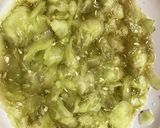 おばけ胡瓜のお浸し作り方6写真