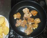 鶏肉じゃが芋のカレー炒め♪簡単作り方10写真