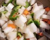 ★大根が主食★土鍋でトマトスープ作り方1写真