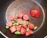 ソーセージと枝豆のカレーケチャップ炒め作り方6写真