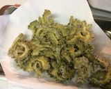 苦瓜 ゴーヤチップス 2種の味作り方3写真