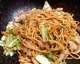 ひと手間プラスで 絶品 もちもち焼きそば作り方12写真