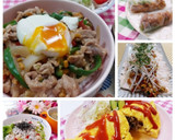 野菜の醤油漬けでカフェ風♪豚丼作り方7写真