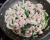 野菜の醤油漬けでカフェ風♪豚丼作り方4写真