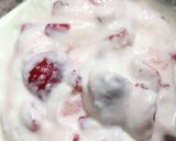 いちごフローズンヨーグルトアイス作り方3写真