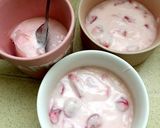 いちごフローズンヨーグルトアイス作り方5写真