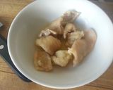 タイ風鶏皮の冷製作り方2写真