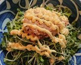かいわれ大根シーチキンのマヨサラダ作り方1写真