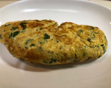 大葉とマーガリンとみりんと牛乳の卵焼き作り方7写真