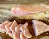 塩麹でふんわり【鶏むね肉の磯辺揚げ】作り方1写真