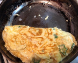 オクラとマーガリンとみりんと牛乳の卵焼き作り方5写真
