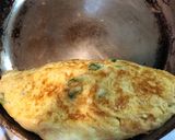 オクラとマーガリンとみりんと牛乳の卵焼き作り方6写真