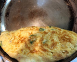 オクラとマーガリンとみりんと牛乳の卵焼き作り方6写真