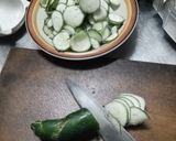 冷凍キュウリを使ったキュウリの酢味噌あえ作り方1写真