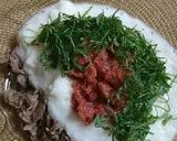 牛肉炒めの梅肉のせ作り方12写真