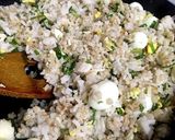 もち麦とおからパウダーのパラパラ炒飯作り方5写真