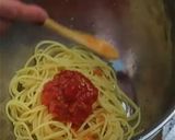 タコとトマトの冷たいパスタ作り方5写真