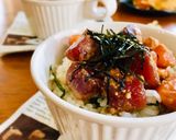香ばしさが病みつく☆焼き海鮮丼☆作り方5写真