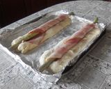簡単かき混ぜパン アスパラベーコンのパン作り方4写真