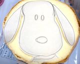 スヌーピー デコケーキ作り方2写真
