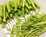 空芯菜のにんにく炒め(^^)♬作り方1写真