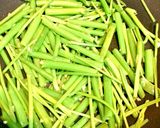空芯菜のにんにく炒め(^^)♬作り方4写真