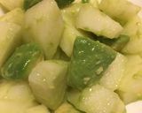朝食にも簡単☆梨とアボカドのサラダ作り方4写真