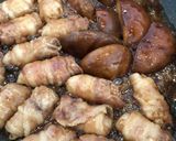 すき焼きのタレで豚バラ肉の角煮風作り方6写真