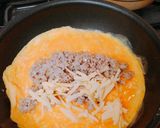 ひき肉とチーズのオムレツ作り方11写真