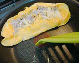 ひき肉とチーズのオムレツ作り方12写真
