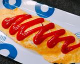 ひき肉とチーズのオムレツ作り方17写真