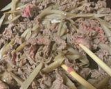牛肉ゴボウ炒め〜ご飯がススムよ笑作り方4写真