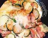 ズッキーニキノコベーコンのクリームパスタ作り方9写真
