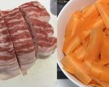 豚バラ肉と茄子のバルサミコ酢炒め作り方1写真