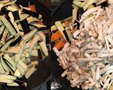 豚バラ肉と茄子のバルサミコ酢炒め作り方4写真