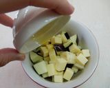 【副菜】水なすのオリーブオイル和え作り方3写真