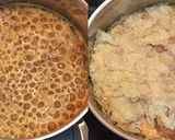 湯葉と卵と押し麦のピリ辛スープ作り方2写真