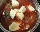 鯖缶とトマトジュースの適当スープ作り方11写真