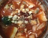 鯖缶とトマトジュースの適当スープ作り方15写真