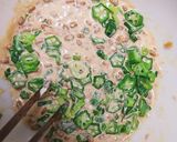 感動リピ！ツナ・納豆・オクラの和風パスタ作り方3写真