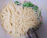 感動リピ！ツナ・納豆・オクラの和風パスタ作り方4写真